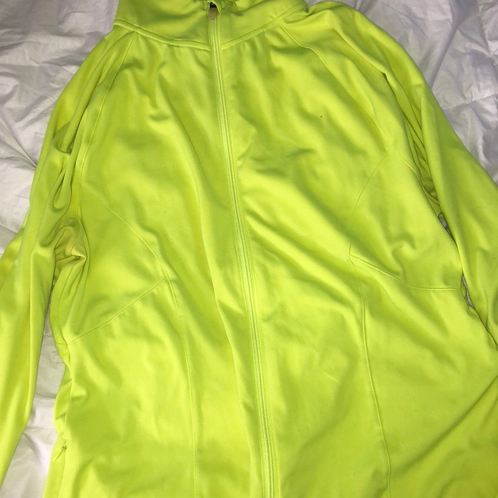Yellow Under Armour Zip Up